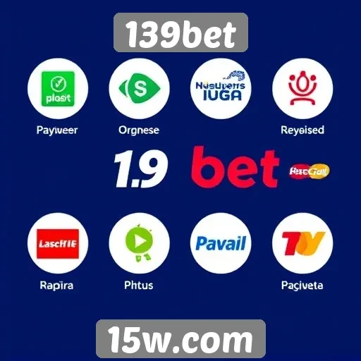Métodos de pagamento disponíveis no 139bet